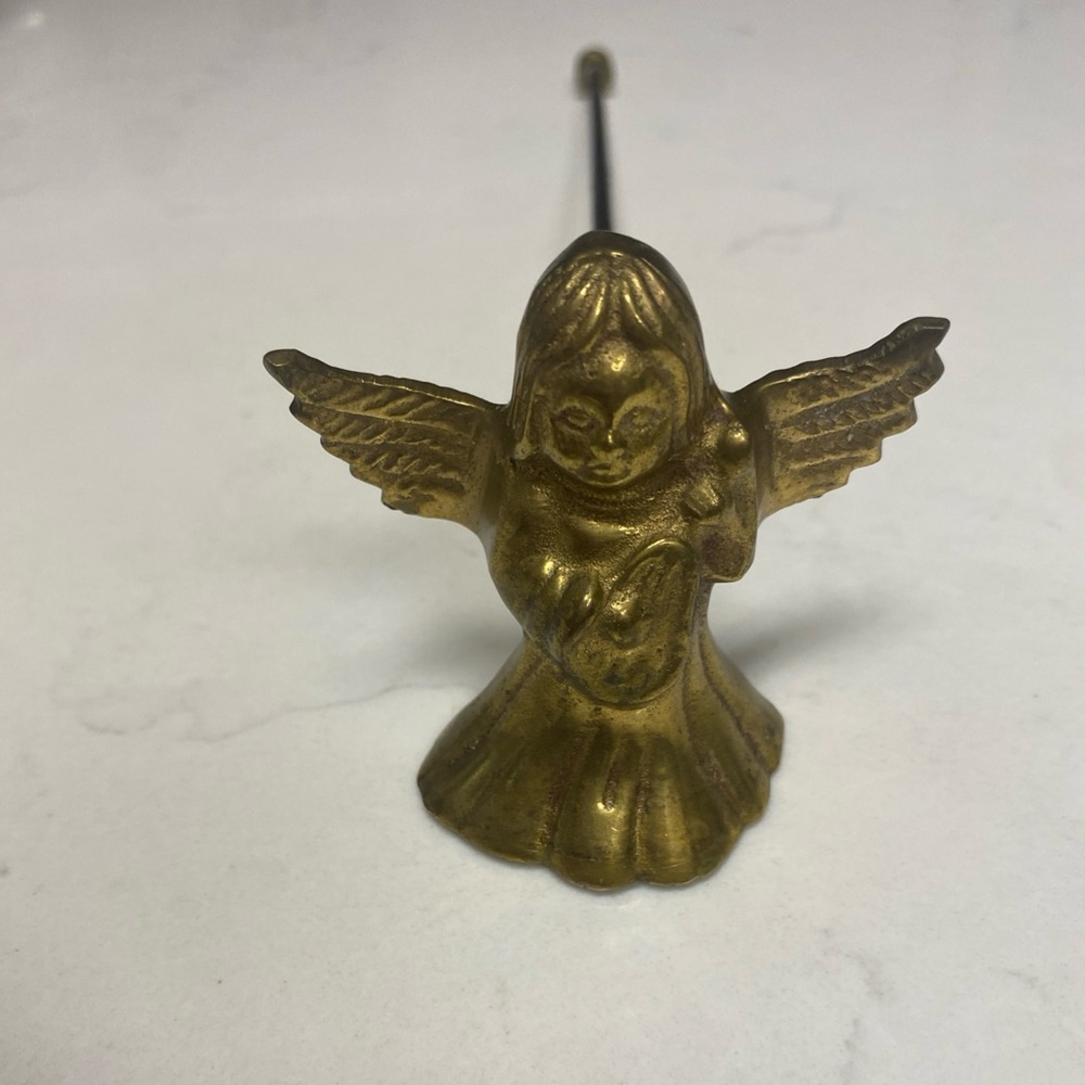 Brass Angel Figurine